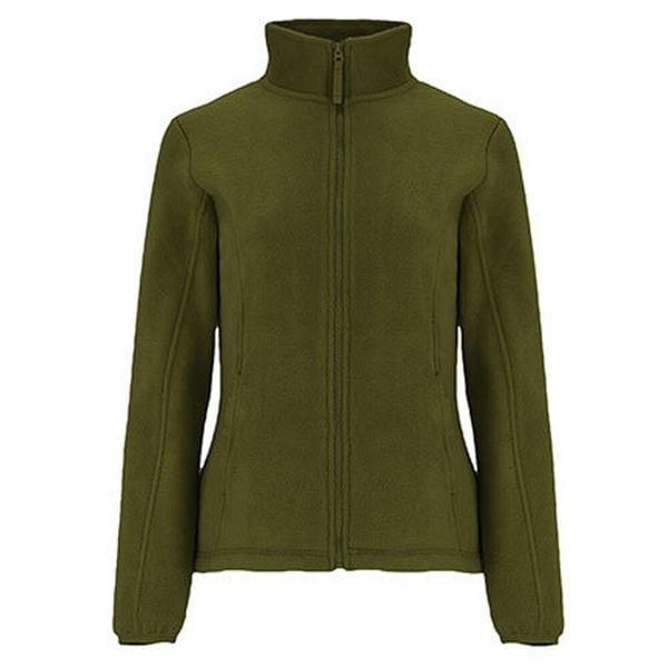 Damska Bluza Polarowa Artic Fleece Jacket. Zielone bluzy ROLY, na zimę, s, bez wzorów, z polaru, bez kaptura. Za 94,99 zł.