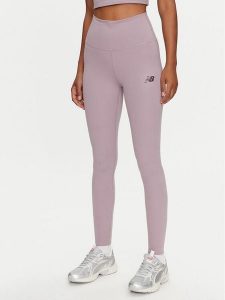 New Balance Legginsy NB Harmony WP41127 Fioletowy Slim Fit. Fioletowe legginsy New Balance, bez wzorów, z syntetyku. Za 159,99 zł.