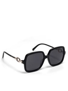 Nine West Okulary przeciwsłoneczne NW 6658S Czarny. Czarne okulary przeciwsłoneczne Nine West. Za 149,99 zł.