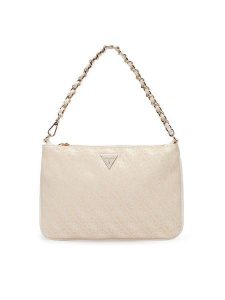 Guess Torebka PW7561 P6274 Beżowy jasny. Brązowe torebki klasyczne Guess, z aplikacjami, z materiału, bez dodatków. Za 269,99 zł.