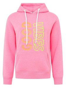 Zwillingsherz Bluza "Good Vibes" w kolorze jasnoróżowym rozmiar: M. Różowe bluzy Zwillingsherz, m, bez wzorów, z bawełny, z kapturem. Za 208,95 zł.