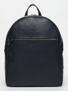 Victor & Hugo Paris Skórzany plecak "Mini Lou" w kolorze granatowym - 20 x 28 x 10 cm rozmiar: onesize. Niebieskie plecaki Victor & Hugo Paris. Za 379,44 zł.