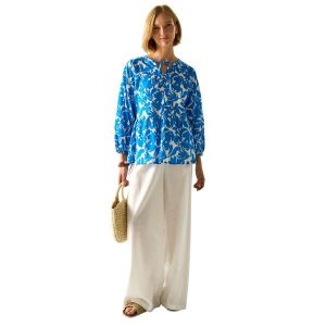 Damska Koszula Primden Fleur Bloom. Niebieskie koszule Regatta, xl, bez wzorów, z bawełny, bez kołnierzyka, bez ramiączek. Za 138,99 zł.