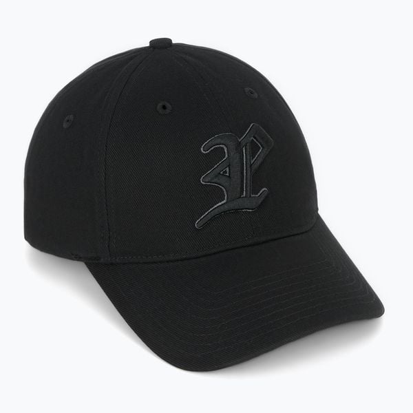 Czapka z daszkiem PROSTO Athletic. Czarne czapki Prosto, bez wzorów, z bawełny, sportowe. Za 69,99 zł.
