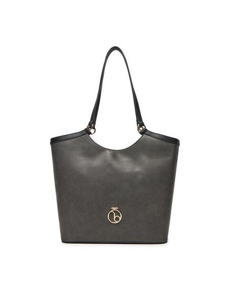 Nobo Torebka BAGT040-K019 Szary. Szare torebki klasyczne NOBO, bez wzorów, ze skóry, bez dodatków. Za 129,99 zł.