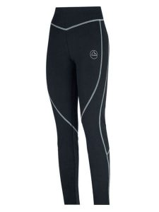 LA SPORTIVA Legginsy funkcyjne "Instant" w kolorze czarno-turkusowym rozmiar: S. Czarne legginsy La Sportiva, bez wzorów. Za 219,08 zł.