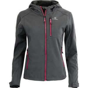 Damska kurtka softshell ATHL. DPT. Octavia XL - wodoodporna. Czerwone kurtki ZSPORT, xl, bez wzorów, z softshellu. Za 301,99 zł.