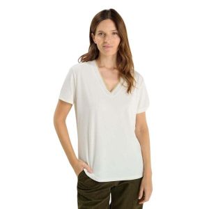 Koszulka damska Le Temps des cerises Fuka. Białe koszulki sportowe Le Temps Des Cerises, bez wzorów, bez ramiączek. Za 170,00 zł.