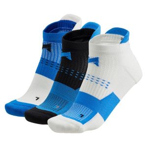 Skarpety do tenisówek fitness - Uniseks - Multi niebieski - 3 pary. Niebieskie skarpetki XTREME, bez wzorów, z elastanu. Za 134,79 zł.