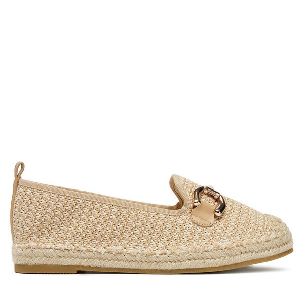 Espadryle DeeZee. Brązowe espadryle DeeZee, bez wzorów, bez obcasa. Za 119,99 zł.