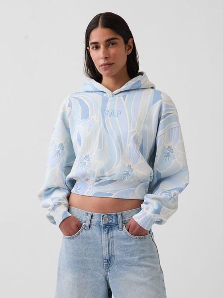 GAP Bluza w kolorze błękitnym rozmiar: S. Niebieskie bluzy GAP, s, bez wzorów, z kapturem. Za 128,55 zł.