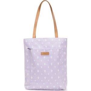 Torebka "Seiren" w kolorze fioletowym - 39 x 30 x 11 cm. Fioletowe torebki klasyczne marki GOLLA, z aplikacjami, z materiału. W wyprzedaży za 181,95 zł.