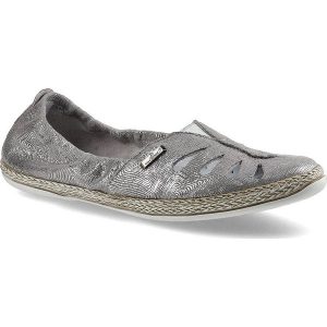 Szare Espadryle Lemar Damskie Wygodne Obuwie. Szare espadryle Lemar, bez wzorów, ze skóry, bez obcasa, na płaskiej podeszwie. Za 159,00 zł.