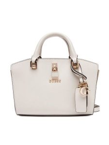 Guess Torebka HWVG96 55760 Écru. Torebki klasyczne Guess, z aplikacjami, ze skóry, bez dodatków. Za 399,99 zł.