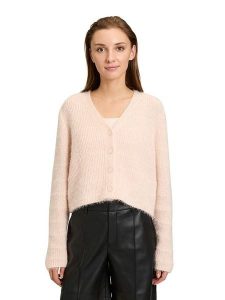 CARTOON Kardigan w kolorze jasnoróżowym rozmiar: 44. Różowe kardigany Cartoon. Za 104,99 zł.