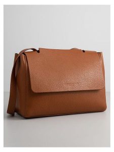 Maison héritage PARIS Skórzana torebka "Bage" w kolorze karmelowym - 35 x 26 x 16 cm rozmiar: onesize. Brązowe torebki klasyczne Maison héritage PARIS, bez wzorów, z materiału, bez dodatków. Za 478,99 zł.