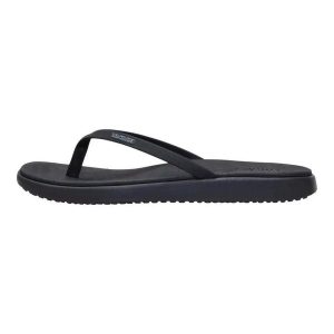 HeyDude Damskie Japonki Maui Breeze Flip. Czarne klapki Hey Dude, bez wzorów, z materiału, bez obcasa. Za 159,00 zł.