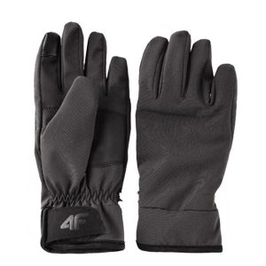 Rękawice uniseks 4F. Szare rękawiczki 4f, bez wzorów. Za 78,99 zł.