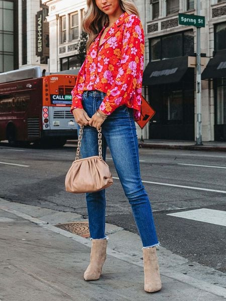 Milan Kiss Koszula w kolorze koralowym rozmiar: S. Czerwone koszule Milan Kiss, s, bez wzorów, bez kołnierzyka, bez ramiączek. Za 122,09 zł.