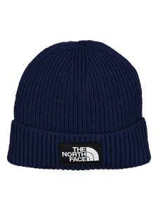 The North Face Czapka "TNF" w kolorze granatowym rozmiar: onesize. Niebieskie czapki The North Face, z aplikacjami, ze splotem. Za 122,67 zł.