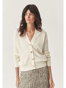 TATUUM Kardigan w kolorze kremowym rozmiar: L. Brązowe kardigany Tatuum, z bawełny. Za 130,81 zł.