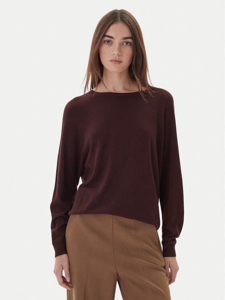 Kontatto Sweter 3M0820C Brązowy Regular Fit. Brązowe swetry klasyczne Kontatto, m, z syntetyku, bez kołnierzyka. Za 259,99 zł.