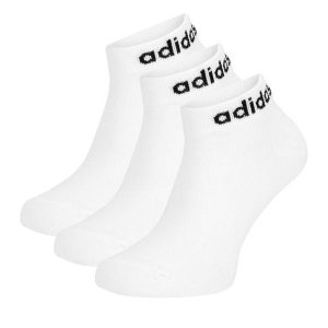 Skarpety krótkie adidas. Białe skarpetki ADIDAS, bez wzorów. Za 44,99 zł.