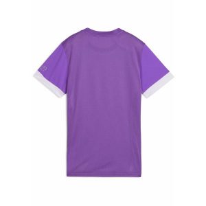 Damska koszulka do padla z grafiką INDIVIDUAL PUMA Purple Glimmer White. Białe bluzki Puma, xl, bez wzorów, sportowe, bez kołnierzyka, bez ramiączek. W wyprzedaży za 104,00 zł.