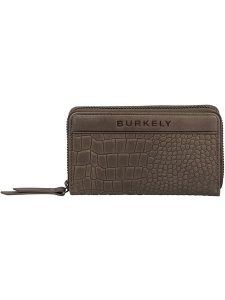 Burkely Skórzany portfel "Casual Carly" w kolorze szarym - 15 x 9 x 2 cm rozmiar: onesize. Szare portfele Burkely, bez wzorów, z materiału. Za 92,45 zł.