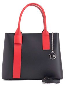 Mia Tomazzi Skórzana torebka "Argonne" w kolorze czarnym - 33 x 25 x 14 cm rozmiar: onesize. Czarne torebki klasyczne Mia Tomazzi, bez wzorów, z materiału, przez ramię, bez dodatków. Za 377,45 zł.