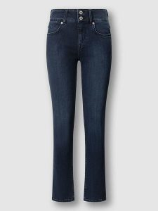 Pepe Jeans Dżinsy - Slim fit - w kolorze granatowym rozmiar: W31/L32. Niebieskie jeansy Pepe Jeans, z aplikacjami, z jeansu. Za 239,99 zł.