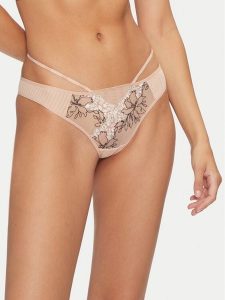 Chantelle Figi brazylijskie Spice C22BG0 Beżowy. Brązowe figi Chantelle, bez wzorów, z syntetyku. Za 109,99 zł.