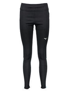 Mizuno Legginsy funkcyjne "Warmalite" w kolorze czarno-turkusowym rozmiar: L. Czarne legginsy Mizuno, l, bez wzorów, outdoorowe. Za 122,96 zł.