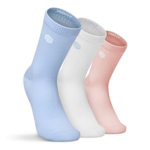 Sportowe skarpetki tenisowe trójpak Siroko 3Motion Mix. Niebieskie skarpetki SIROKO, bez wzorów, z tkaniny. Za 83,00 zł.