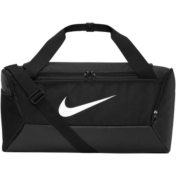 Torba sportowa unisex Nike Brasilia 95. Czarne torby podróżne i sportowe Nike, bez wzorów, z materiału. Za 149,99 zł.