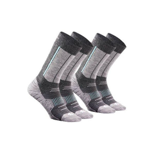 Skarpety turystyczne SH520 X-WARM mid. Skarpetki marki QUECHUA. Za 59,99 zł.