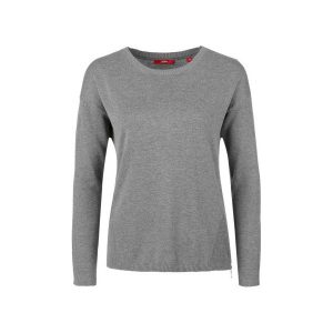 S.Oliver Sweter Damski 34 Szary. Szare swetry klasyczne marki s.Oliver, s. W wyprzedaży za 95,00 zł.