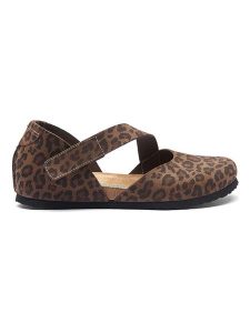 Comfortfusse Skórzane baleriny w kolorze brązowym rozmiar: 39. Brązowe balerinki Comfortfüße, bez wzorów, bez obcasa, bez zapięcia. Za 245,96 zł.