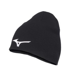Czapka Mizuno Promo Beanie. Niebieskie czapki Mizuno, bez wzorów, sportowe. Za 118,50 zł.