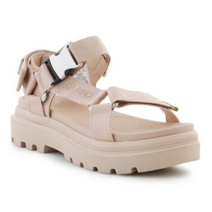 Sandały Palladium Pallacruise Strap 97465-235-M beżowy. Brązowe sandały bez wzorów, bez obcasa, bez zapięcia. Za 517,53 zł.