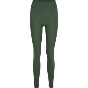Legging wysoka talia bez szwów dla kobiet Hummel Mt Focus. Brązowe spodnie z wysokim stanem Hummel, bez wzorów, z podwyższonym stanem. Za 170,00 zł.