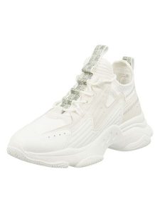 Steve Madden Sneakersy w kolorze białym rozmiar: 39. Białe trampki Steve Madden, bez wzorów, bez zapięcia. Za 200,60 zł.