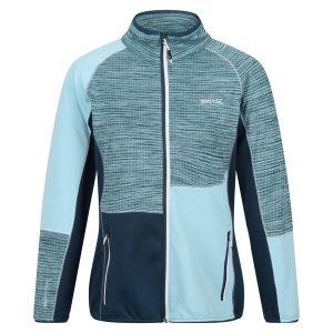 Yare VIII Regatta damski turystyczny softshell. Czarne kurtki Regatta, m, bez wzorów, z softshellu, bez kaptura. W wyprzedaży za 129,99 zł.
