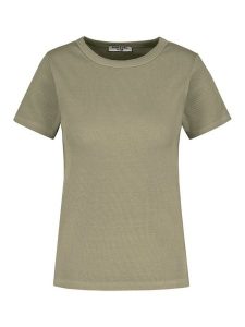 Sublevel Koszulka w kolorze khaki rozmiar: S. Brązowe bluzki Sublevel, s, bez wzorów, bez kołnierzyka, bez ramiączek. Za 66,16 zł.