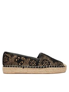 Guess Espadryle FLJOEN FAL14 Czarny. Czarne espadryle Guess, z aplikacjami, z syntetyku, bez obcasa. Za 479,99 zł.