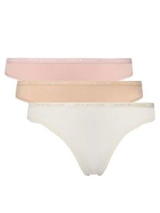 Tommy Hilfiger Komplet 3 par stringów UW0UW05882 Kolorowy. Komplety bielizny TOMMY HILFIGER, bez wzorów, z syntetyku. Za 149,99 zł.