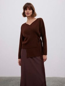 BGN Kardigan w kolorze brązowym rozmiar: 40. Brązowe kardigany BGN, z wełny. Za 78,99 zł.