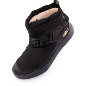 Damskie buty zimowe KEEN Wmns Hoodromeo Mini czarne. Czarne buty zimowe 47 Brand, bez obcasa, bez zapięcia. Za 423,99 zł.