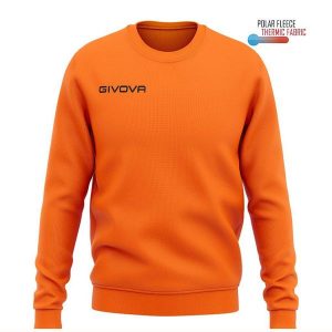 Bluza Givova Polarfleece One 2XL. Brązowe bluzy Givova, xl, bez wzorów, bez kaptura. Za 66,01 zł.
