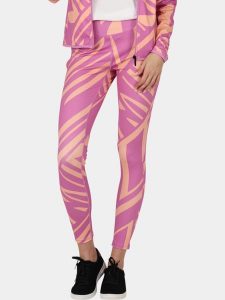 Legginsy Damskie Luhta Iskoinen. Brązowe legginsy Luhta, bez wzorów, z materiału. Za 309,00 zł.